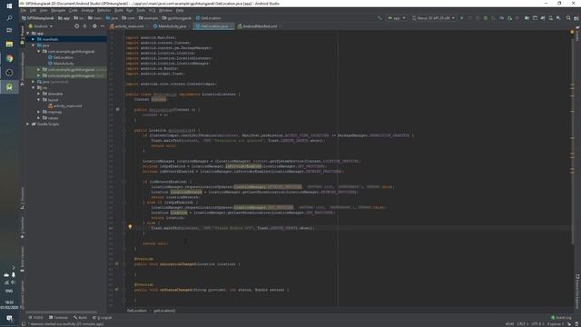 Aplikasi GPS Get Location dan Menghitung Jarak Antara Dua Titik Pada Android | [Android Studio] смотреть онлайн