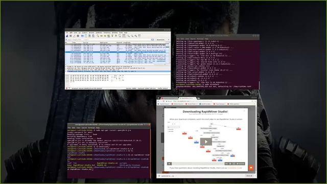 Capturing Network Traffic with Wireshark and Analyzing with RapidMiner Studio смотреть онлайн
