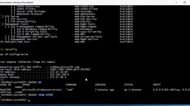 How To Create A Windows Container Image With IIS Using Docker смотреть онлайн