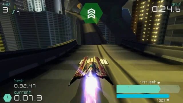 Wipeout Pulse (PS2/PSP) Walkthrough - Grid 2 смотреть онлайн