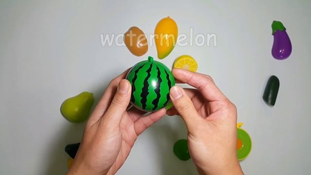 Learn names of fruits and vegetables by a simple matching game for kids|果物と野菜| смотреть онлайн