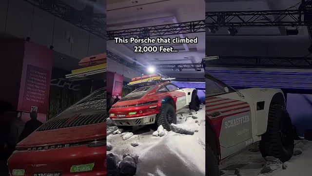 This Porsche climbed 22,000 Feet… #shorts смотреть онлайн