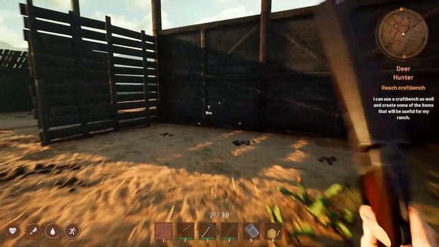 ПЕРВАЯ ОХОТА В COWBOY LIFE SIMULATOR! СИМУЛЯТОР ЖИЗНИ КОВБОЯ #2 смотреть онлайн