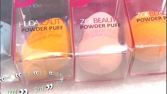 Makeup Sponges Set Blender Beauty Cosmetics Tool Flawless Facial Powder Puff Foundation Sponge смотреть онлайн
