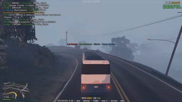 ЗАРАБОТОК ЗА ЧАС НА АВТОБУСЕ №2 VMP RP GTA 5 ROLEPLAY