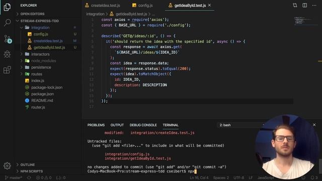 Just building an express REST API with some Jest Testing | Part 2 смотреть онлайн