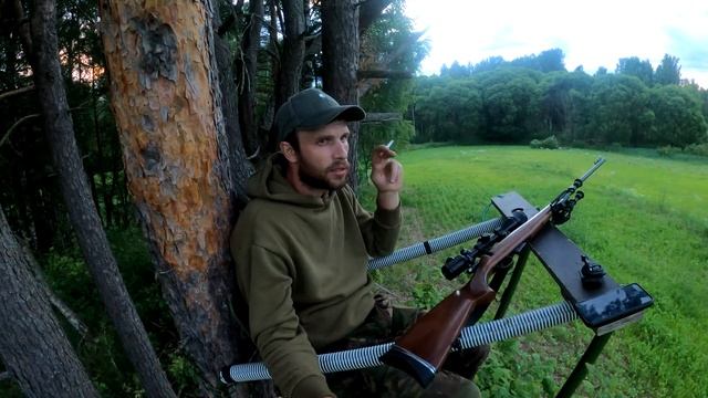 OXOTA на Косулю часть вторая -  еду на поиск трофейной косули Охота с вышки на косулю