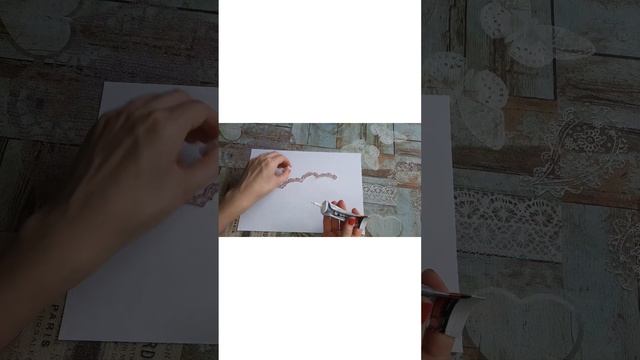 Делаем бокалы в технике скрапбукинг. Шаг 4. Дизайн бокалов. Вариант 1. смотреть онлайн