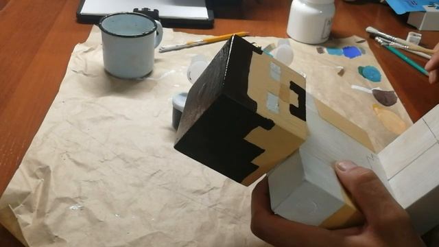 Real Minecraft: Оригинальный скин для Стива своими руками. Майнкрафт. смотреть онлайн