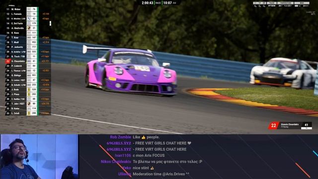 Part 3! 24hours Watkins Glen - LFM Endurance Master смотреть онлайн