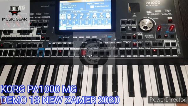 KORG PA1000 MG - DEMO 13 NEW ZAMER 2020 زمر شعبي смотреть онлайн