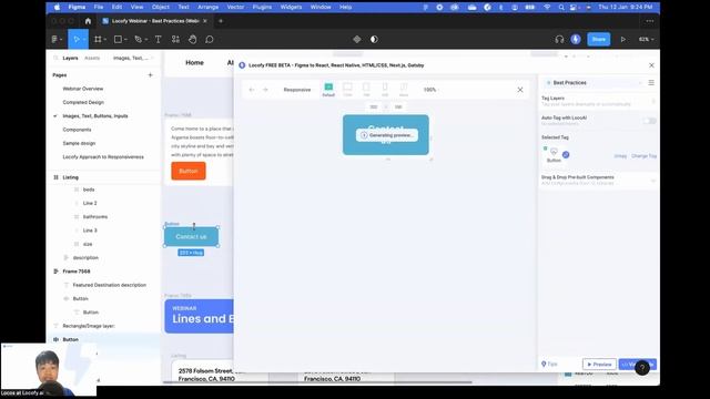 Locofy.ai | Figma best practices for high-quality code with Locofy [Webinar] смотреть онлайн