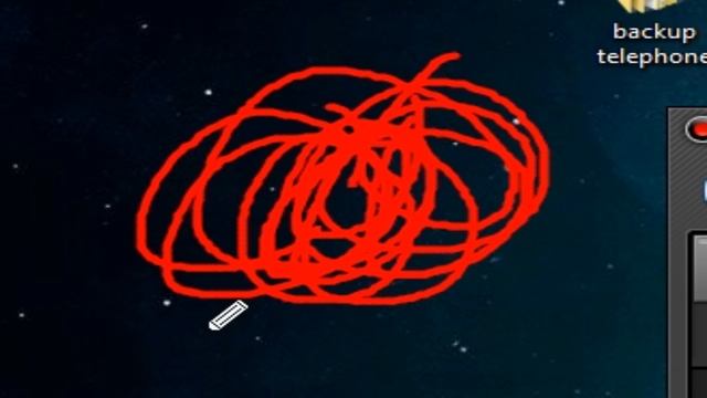 Как рисовать на рабочем столе  :DDDDDD