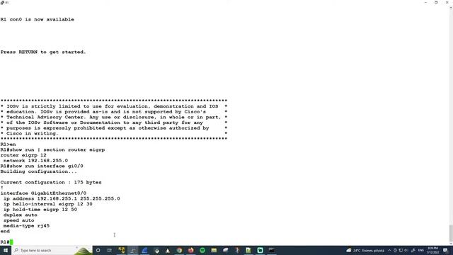 CCIE Enterprise Infrastructure - EIGRP Upgrade CLI смотреть онлайн