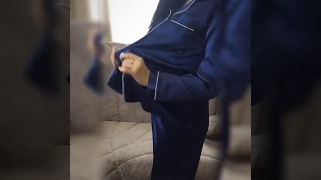 Женская шелковая атласная пижама, пижамный комплект, одежда для сна, пижама, Пижамный костюм