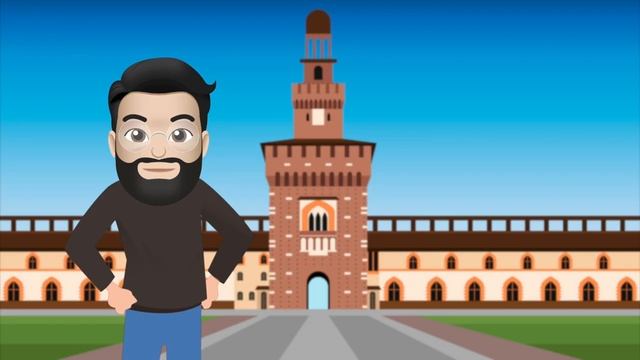 Il Castello Sforzesco a Milano | Scopri i grandi monumenti con Arte Concas Kids | Cartone Animato смотреть онлайн