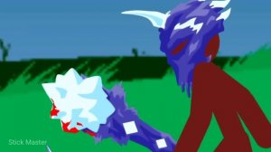 Lava vs Ice (new skin design) - stick war legacy animation