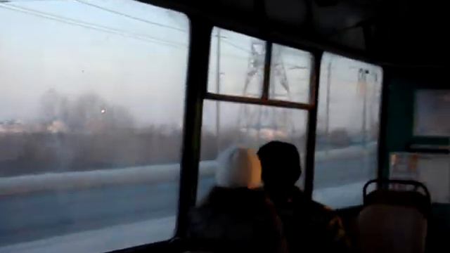 21.12.2008 Казань. Троллейбус №3 улицы Тверская, Поперечно Базарная в Кировском районе. MOV05393 смотреть онлайн