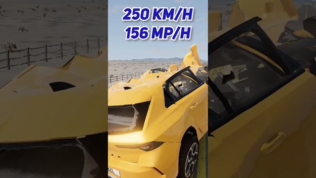 Opel Astra 2024 vs Bollard 400 Km/h 250 Mil 4K ASMR CRASH TEST #beamngdrive #steelgame #opel #astra смотреть онлайн