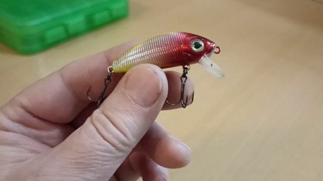 Видеообзор воблера German Artful Minnow 45 мм по заказу Fmagazin смотреть онлайн