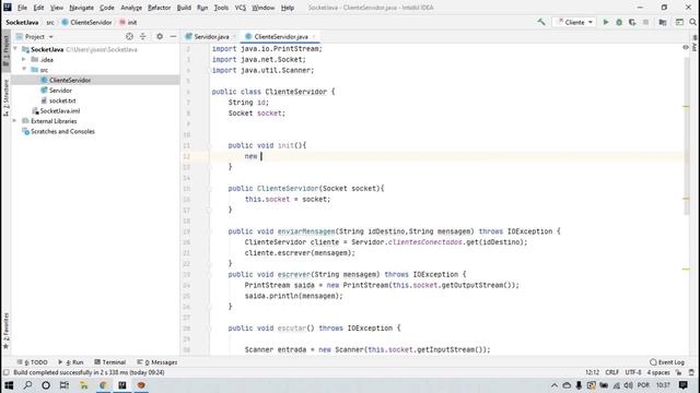 Java Socket - Simples CHAT смотреть онлайн
