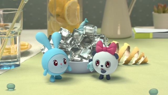 Малышарики | Брызгалки | №114 | Сахалыы мультик | Дубляж