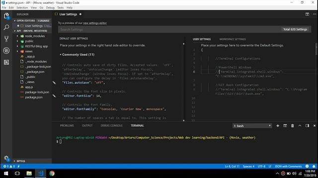 How to INTEGRATE MULTIPLE TERMINALS into Visual Studio Code смотреть онлайн
