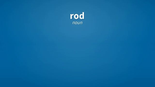 Rod | Meaning of rod смотреть онлайн