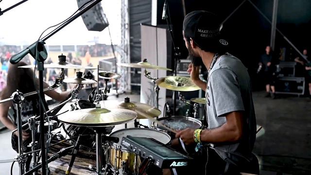 ANALEPSY "STRETCHED AND DEVOURED" | DRUM CAM (LIVE) #analepsy #metaldrumming #livedrummer смотреть онлайн