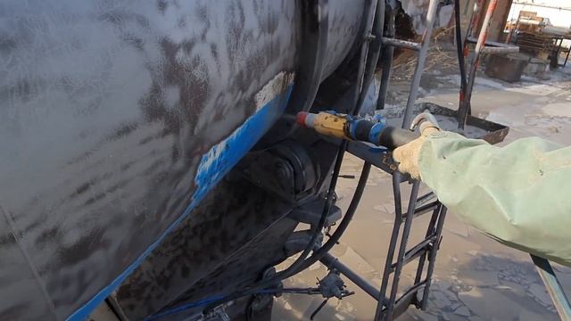 ПЕСКОСТРУЙ миксера на МАЗЕ