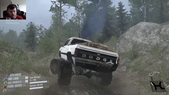 SpinTires MudRunner: NEW MAP! McKenna Trails смотреть онлайн