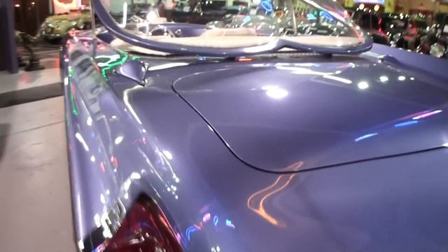 1955 Ford Beatnik Bubbletop & Engine Start @ Klairmont Kollections - My Car Story with Lou Costabil смотреть онлайн