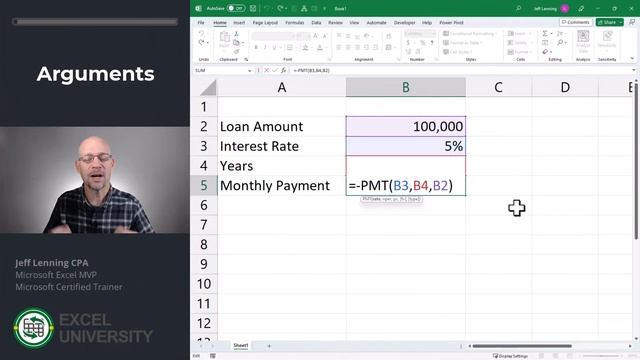 How to Calculate Monthly Payments in Excel with PMT Function смотреть онлайн
