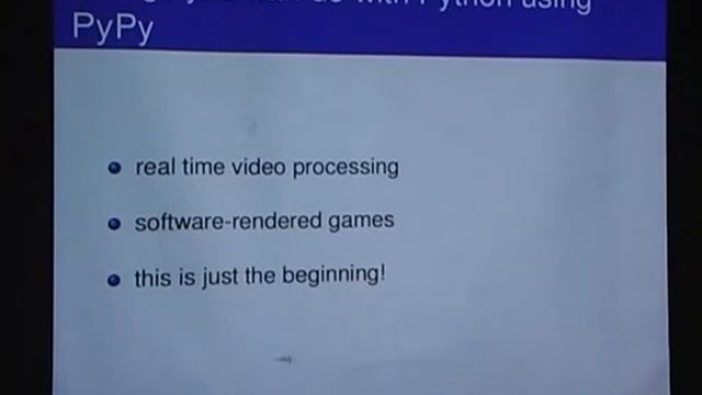 PyConAr 2011 - Maciej Fijalkowski - Little things that PyPy makes possible смотреть онлайн