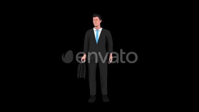 3D Sketch Businessman | Motion Graphics - Envato elements смотреть онлайн