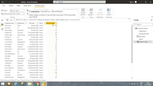 Part 2 : Datediff function with Criteria in DAX | PowerBi DAX смотреть онлайн