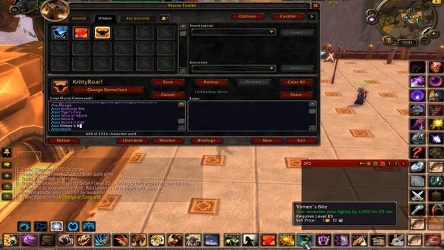 Feral Druid, One-Button Dps Macro For Patch 5.4.8!!! смотреть онлайн