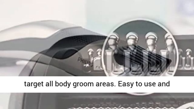 Philips Norelco BG7030/49 Bodygroom Series 7000, Showerproof Dual-sided Body Trimmer And Shaver