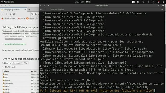 Installing FFmpeg (latest) on Linux (Ubuntu 18.04 LTS) смотреть онлайн