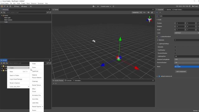 Cocos creator v.3: Интерфейс смотреть онлайн