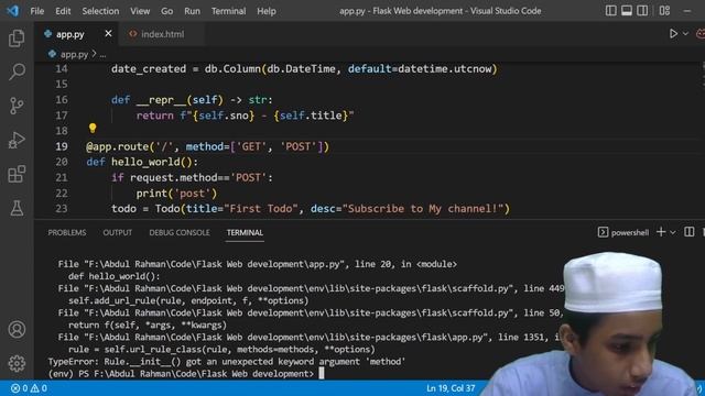 Complete To-do Form Designing - Flask Web development - Part - 4 смотреть онлайн
