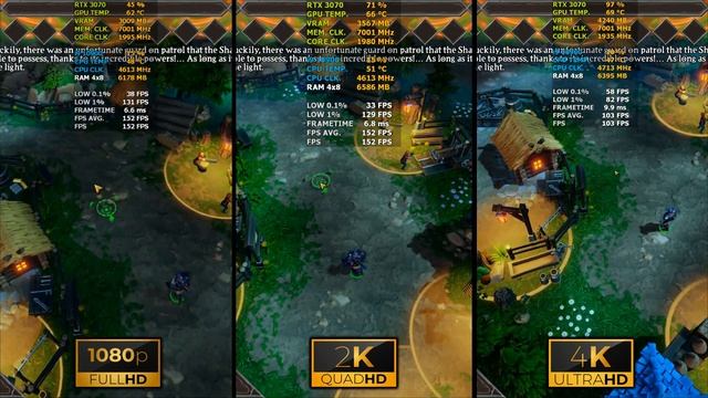 Dungeons 3 | 1080p vs 1440p vs 2160p | RTX 3070 | i9 10900 | 32GB RAM | 1TB NVMe смотреть онлайн