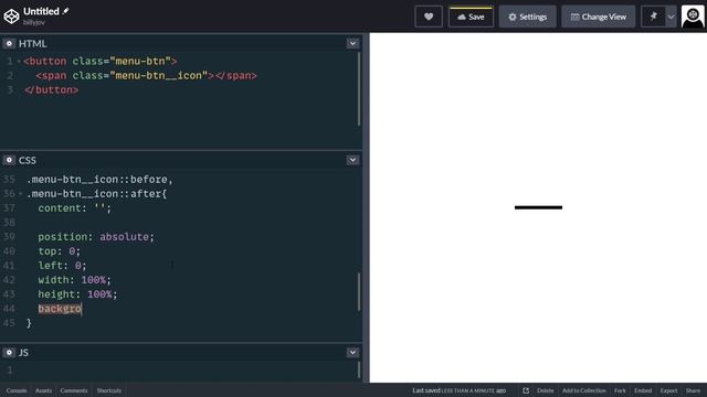Astuce CSS - Comment construire un button de hamburger en pure CSS ? смотреть онлайн