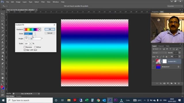 Adobe photoshop cs6: Gradient Tool For Graphic Designers смотреть онлайн