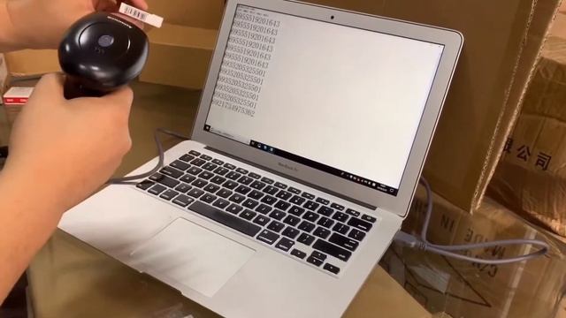Asianwell AW-1045 1D usb laser barcode scanner смотреть онлайн