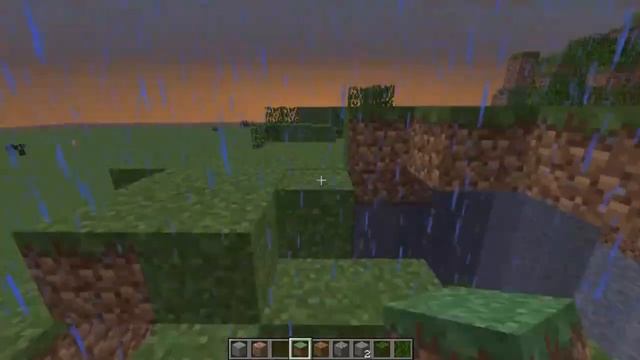 постройка ландшафта в майнкрафте . Minecraft постройки #3 смотреть онлайн