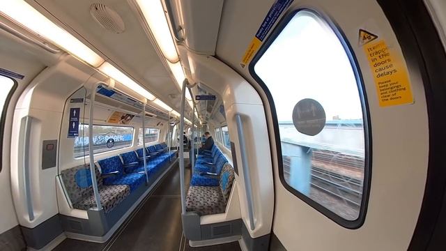 London Underground Jubilee Line First Person Journey - Westminster To Kingsbury