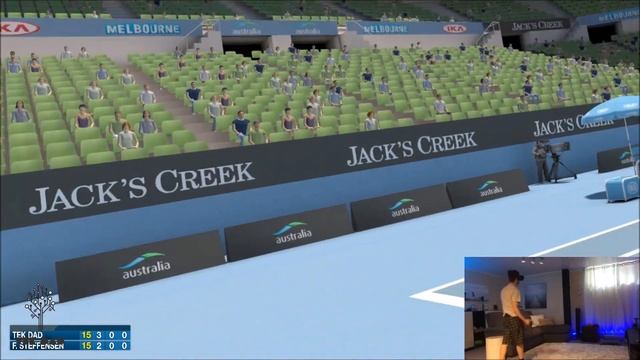 FIRST PERSON TENNIS VR REVIEW (early access) смотреть онлайн