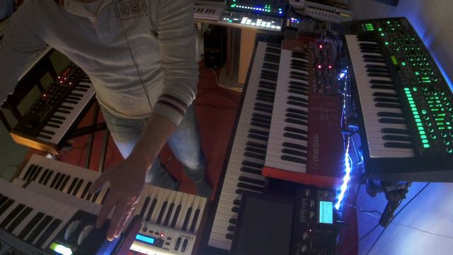 "A Long Way To Go....." with System 8 / Grandmother / Prophet 08 / Nord Lead A1 / Mopho смотреть онлайн