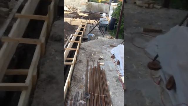 ленточный фундамент под сарай и баню смотреть онлайн